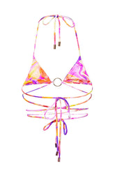 Capri Triangle Tie Bikini Top