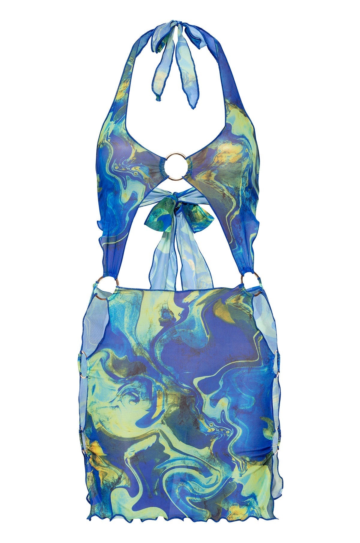 Vestido Skye Cut Out Mesh