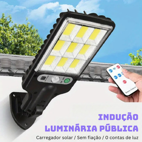 [Leve 3 Pague 2] Refletor Solar EcoLight Máxima Economia Até 70% de Energia + BRINDE: 1 Lanterna Multifuncional 5 em 1