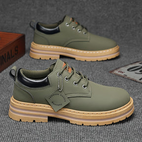 Sapato de Couro Oxford Cano Baixo