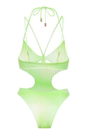 Maiô Clover Halter Neck