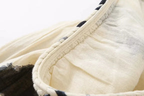 Vestido Casual de Linho com Ombro Revelado