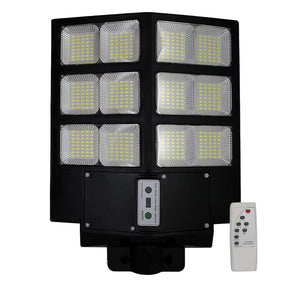 Luminária LED Solar para Chácaras, Quintal, Comércio e Ruas - Parede ou Poste (Cópia)